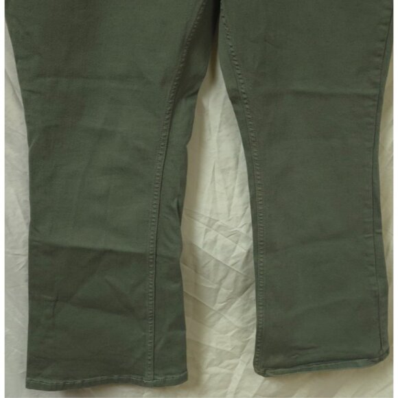 Candace Cameron Bure Womens Plus Sz 18W Green Stretch Denim Jeans 38x27 - Picture 3 of 12
